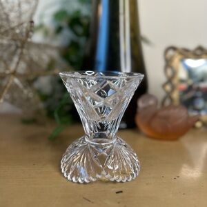 Elegant Crystal Candle Holder